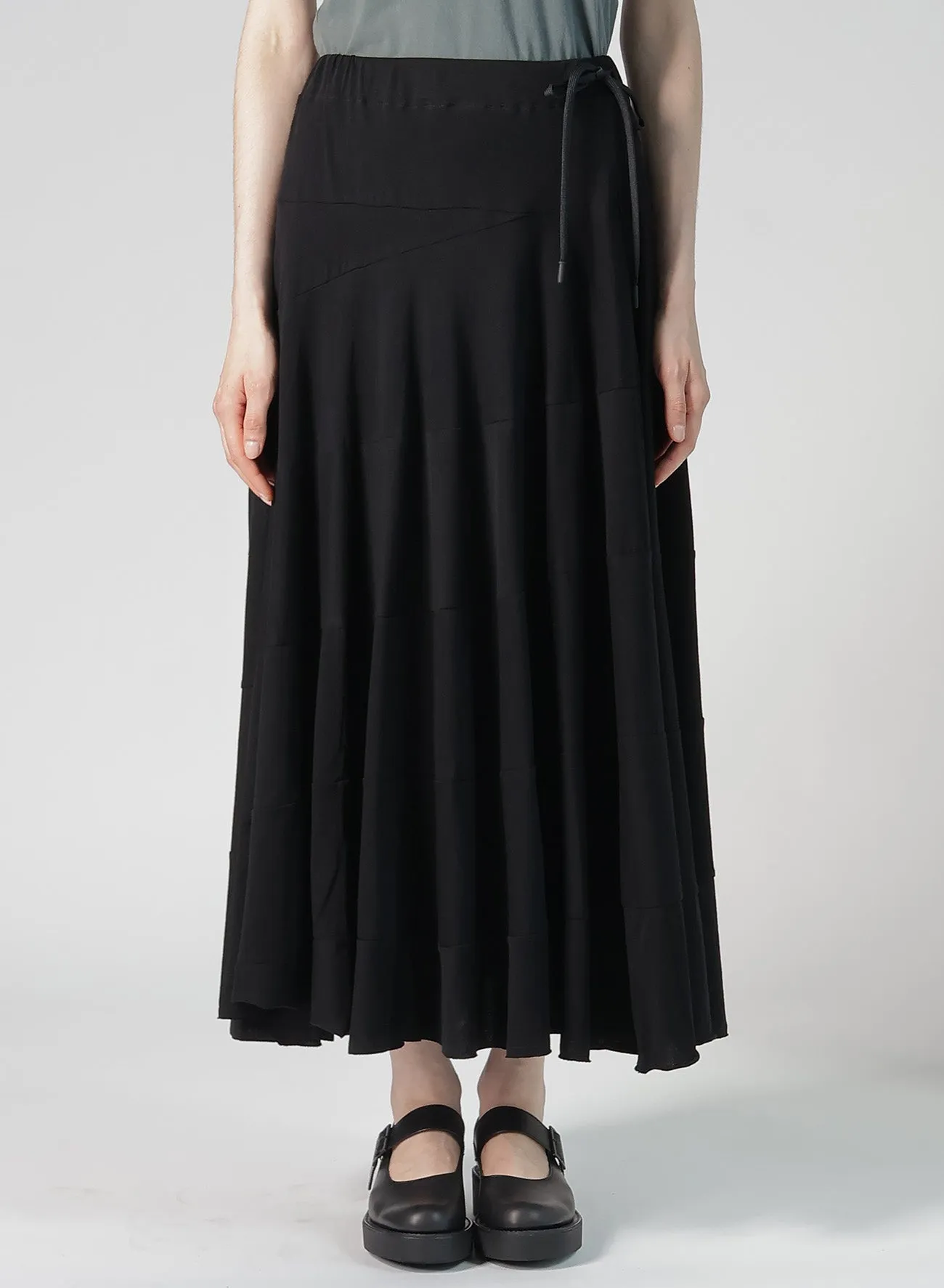 60/60 MOISTURE SINGLE JERSEY R-TOPEEL SKT sold by Yohji Yamamoto product image thumbnail 2