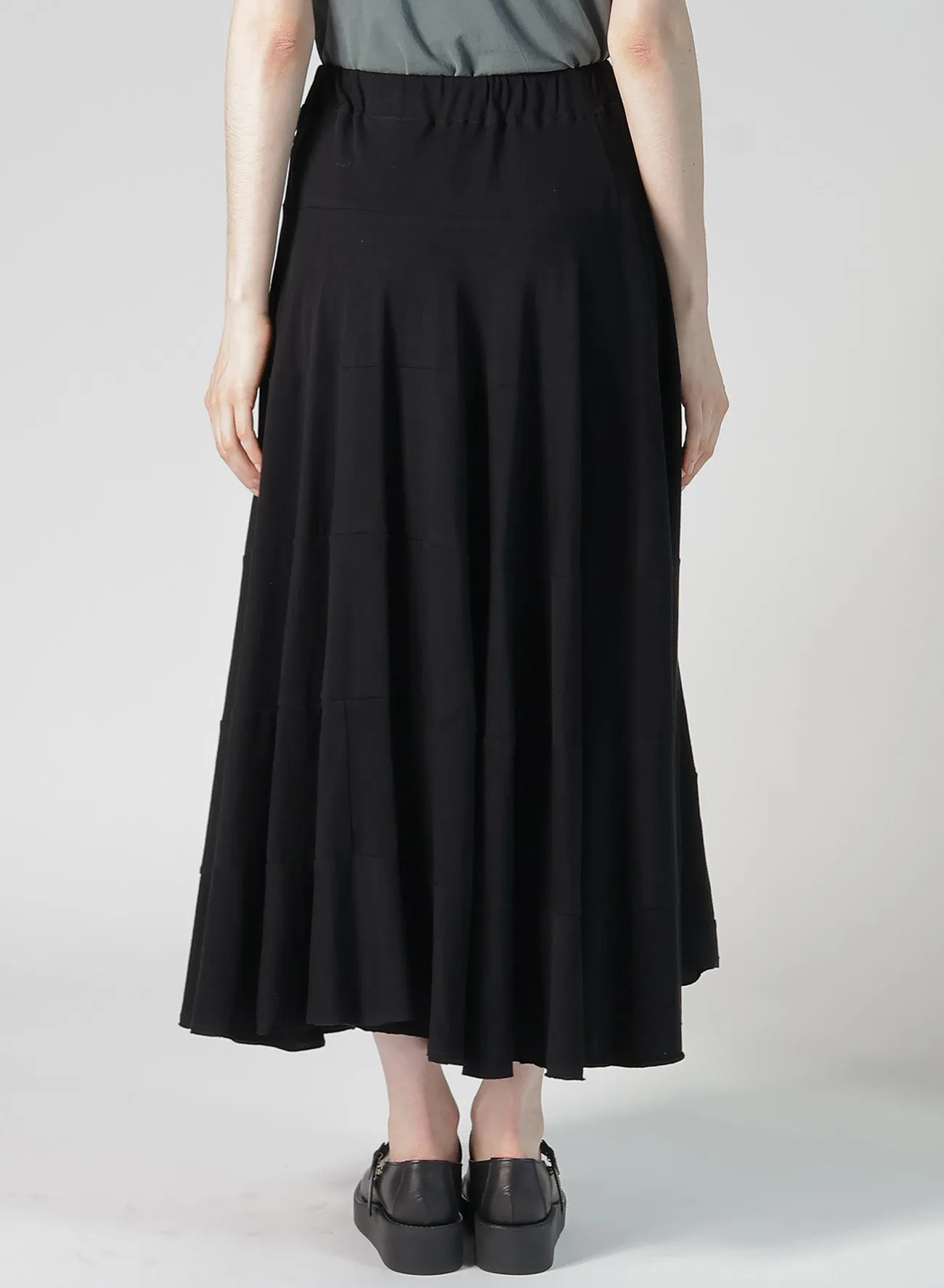 60/60 MOISTURE SINGLE JERSEY R-TOPEEL SKT sold by Yohji Yamamoto product image thumbnail 5