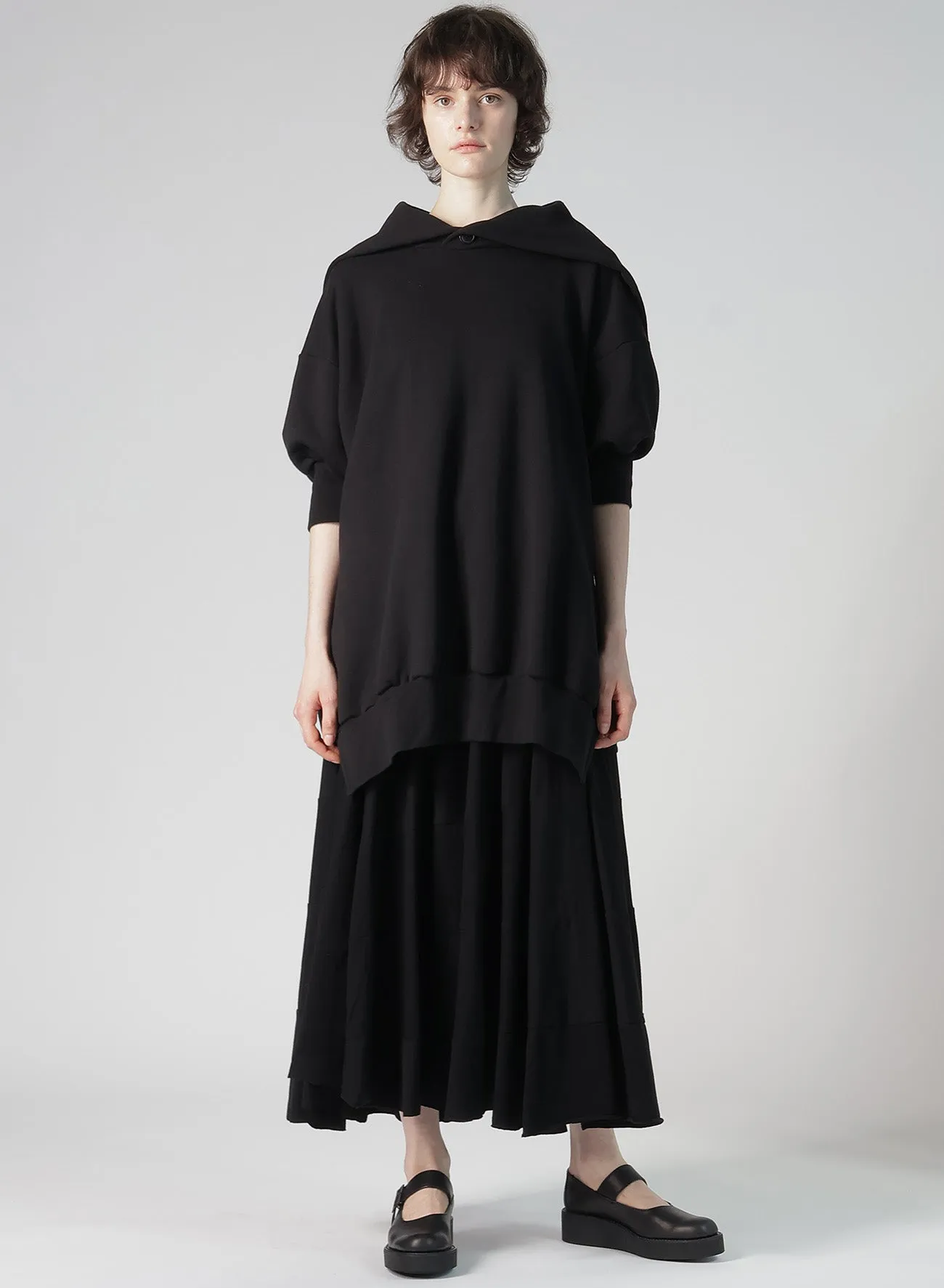60/60 MOISTURE SINGLE JERSEY R-TOPEEL SKT sold by Yohji Yamamoto product image thumbnail 3