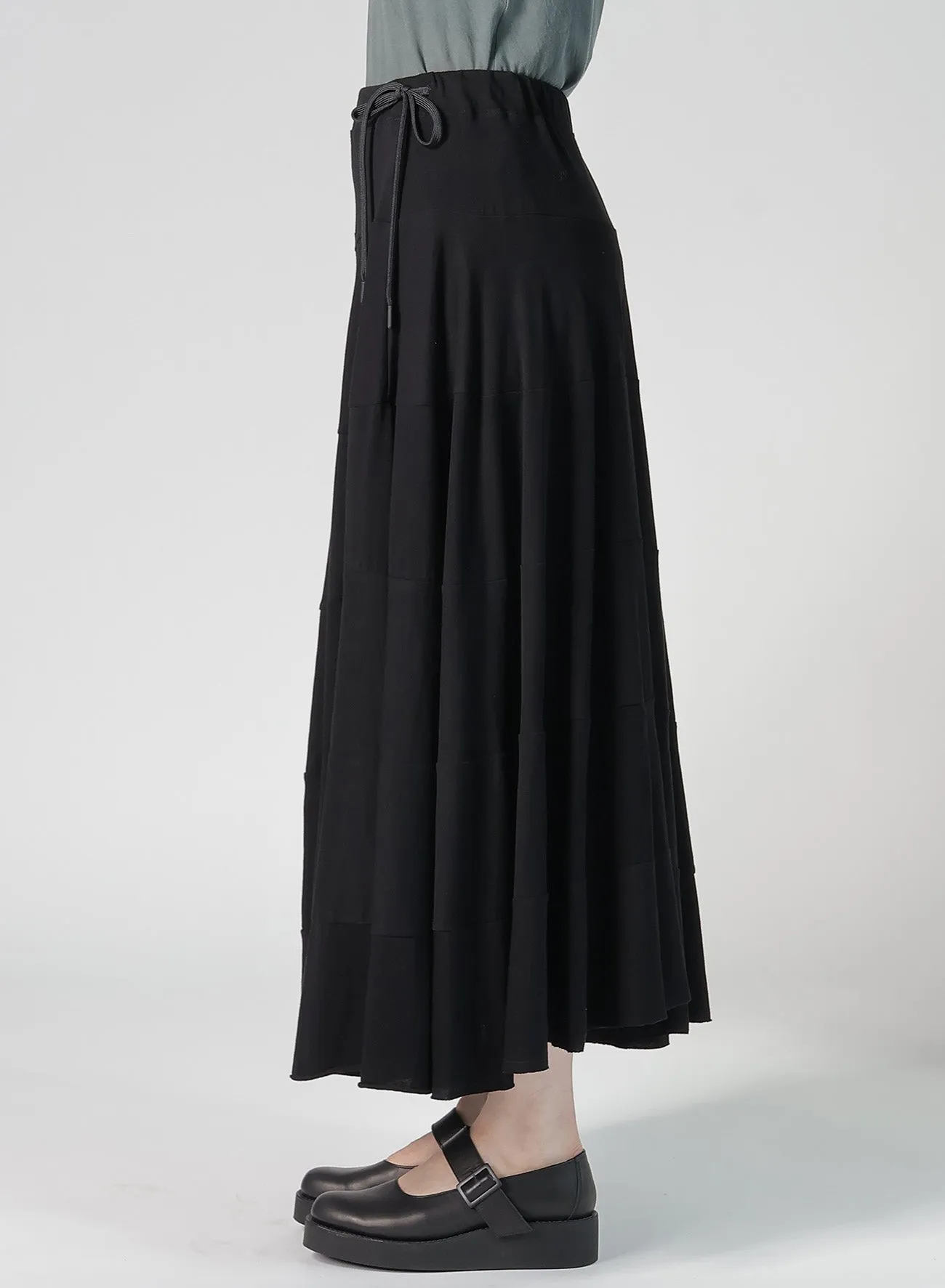 60/60 MOISTURE SINGLE JERSEY R-TOPEEL SKT sold by Yohji Yamamoto product image thumbnail 4