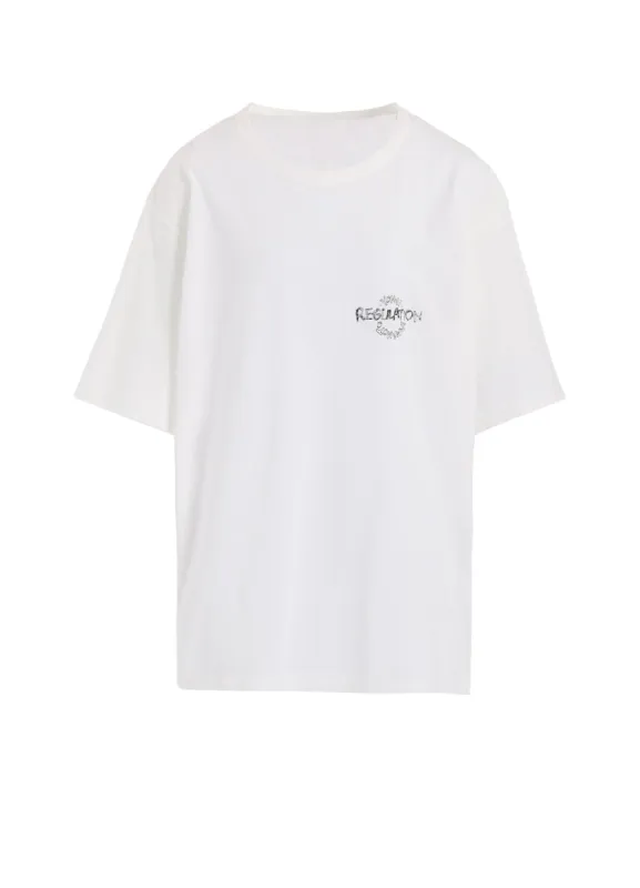 HIGH GAUGE SINGLE JERSEY R-LOGO PT T A made by Yohji Yamamoto