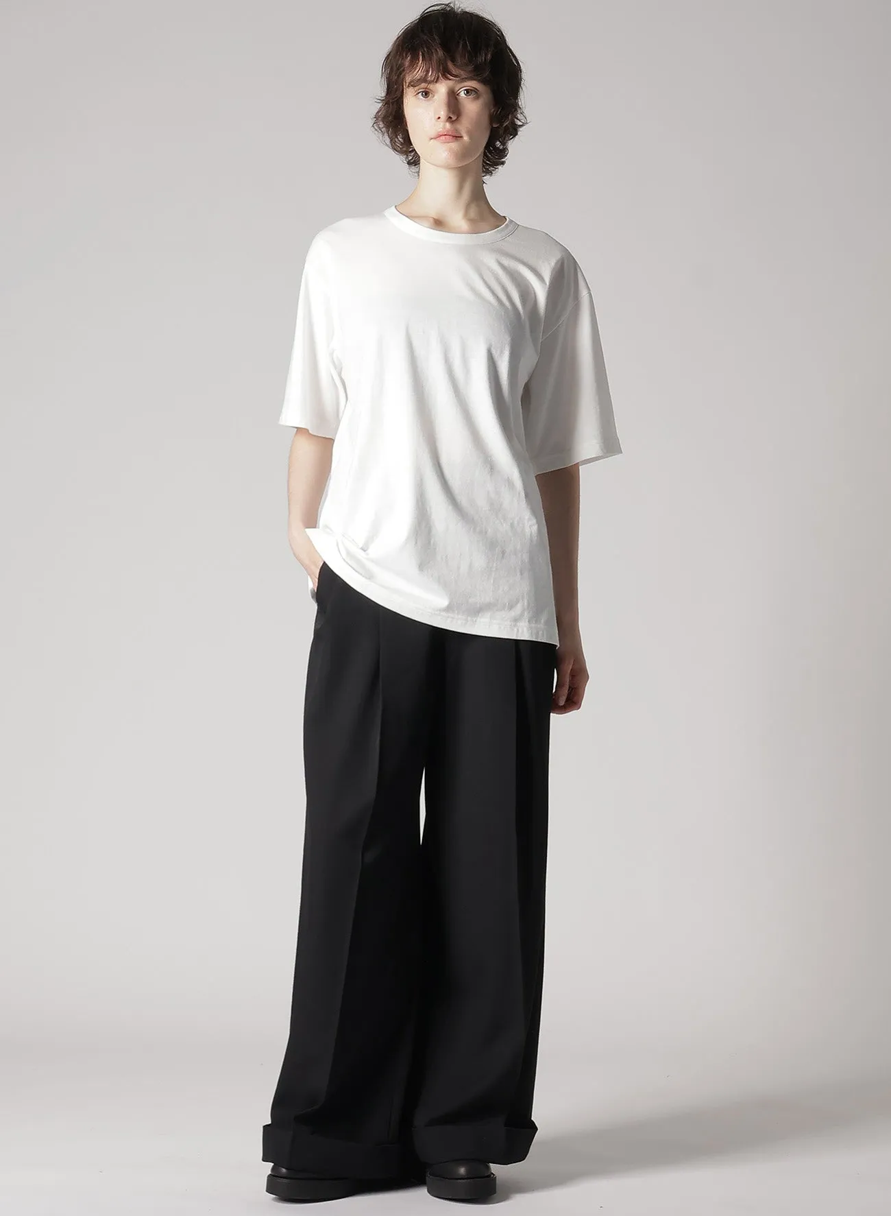 GABARDINE R-55W BAGGY PANTS sold by Yohji Yamamoto product image thumbnail 3