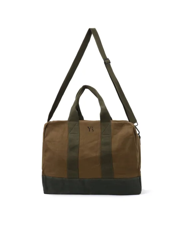 CANVAS COMBI BOSTON BAG made by Yohji Yamamoto