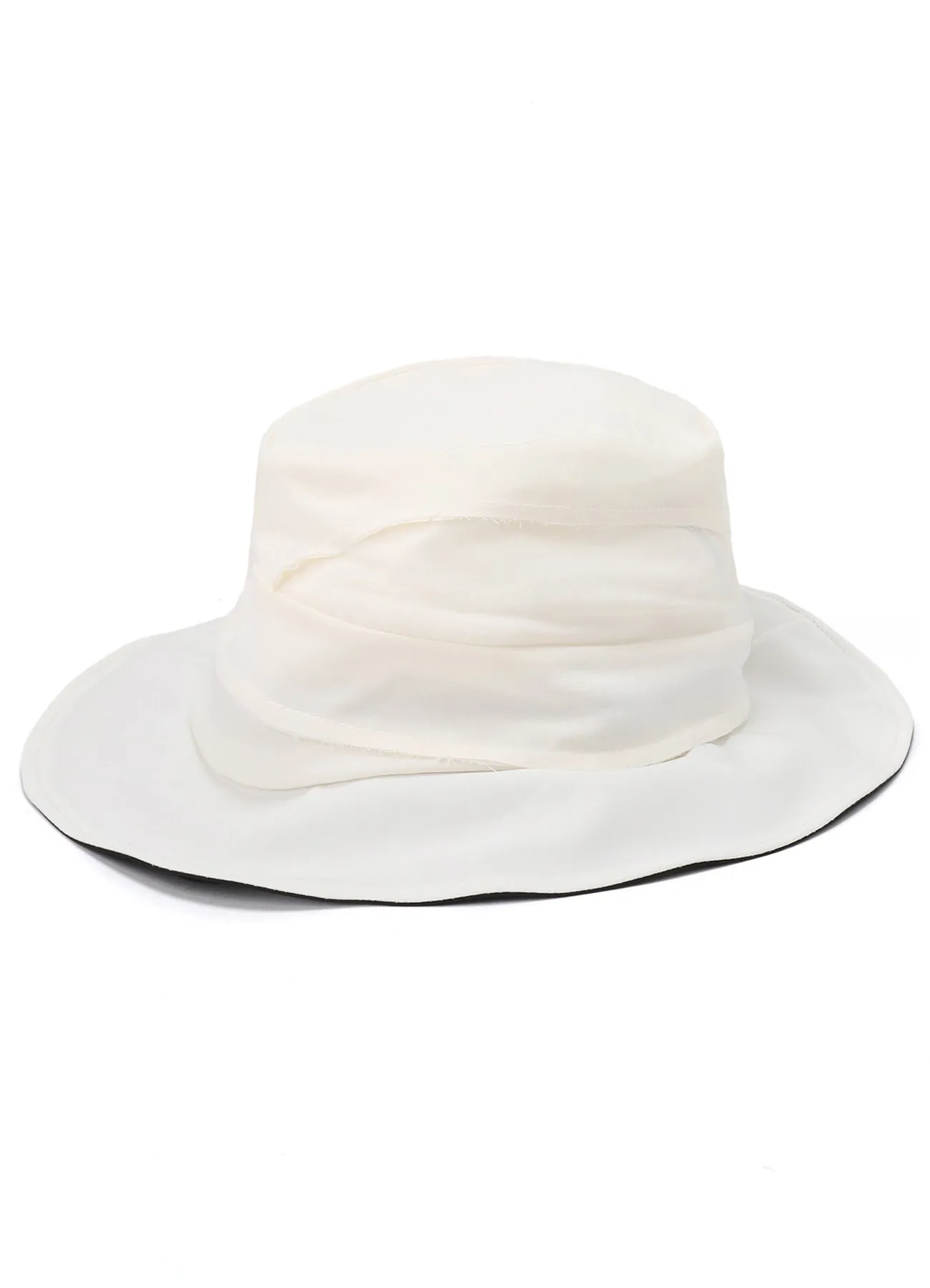 CREPE de CHINE PANEL CROCHET sold by Yohji Yamamoto product image thumbnail 2