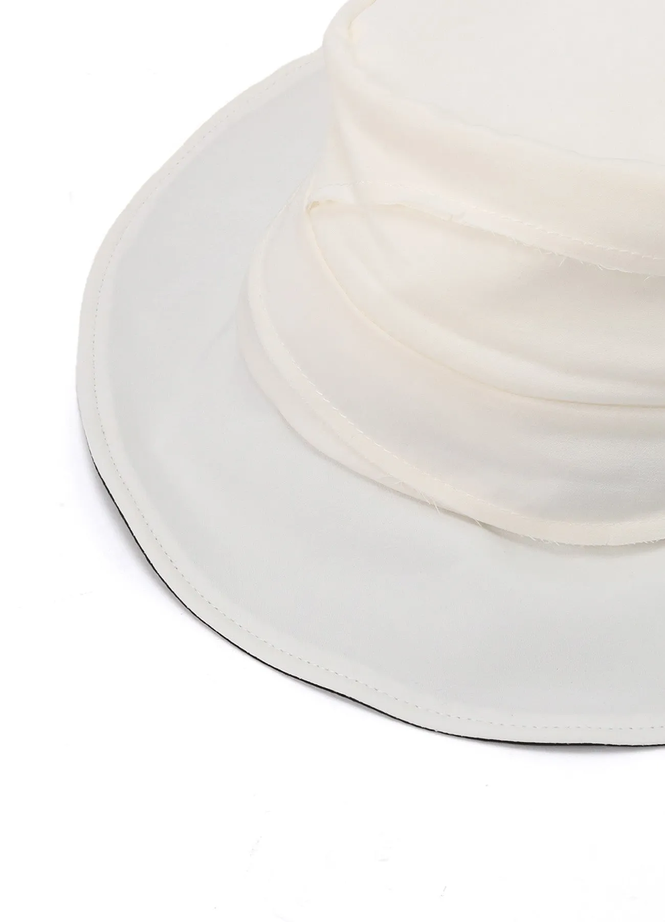 CREPE de CHINE PANEL CROCHET sold by Yohji Yamamoto product image thumbnail 5