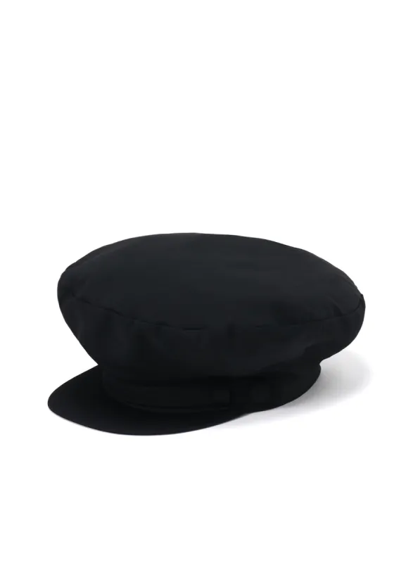 WOOL GABARDINE MOTOR CYCLE CAP sold by Yohji Yamamoto