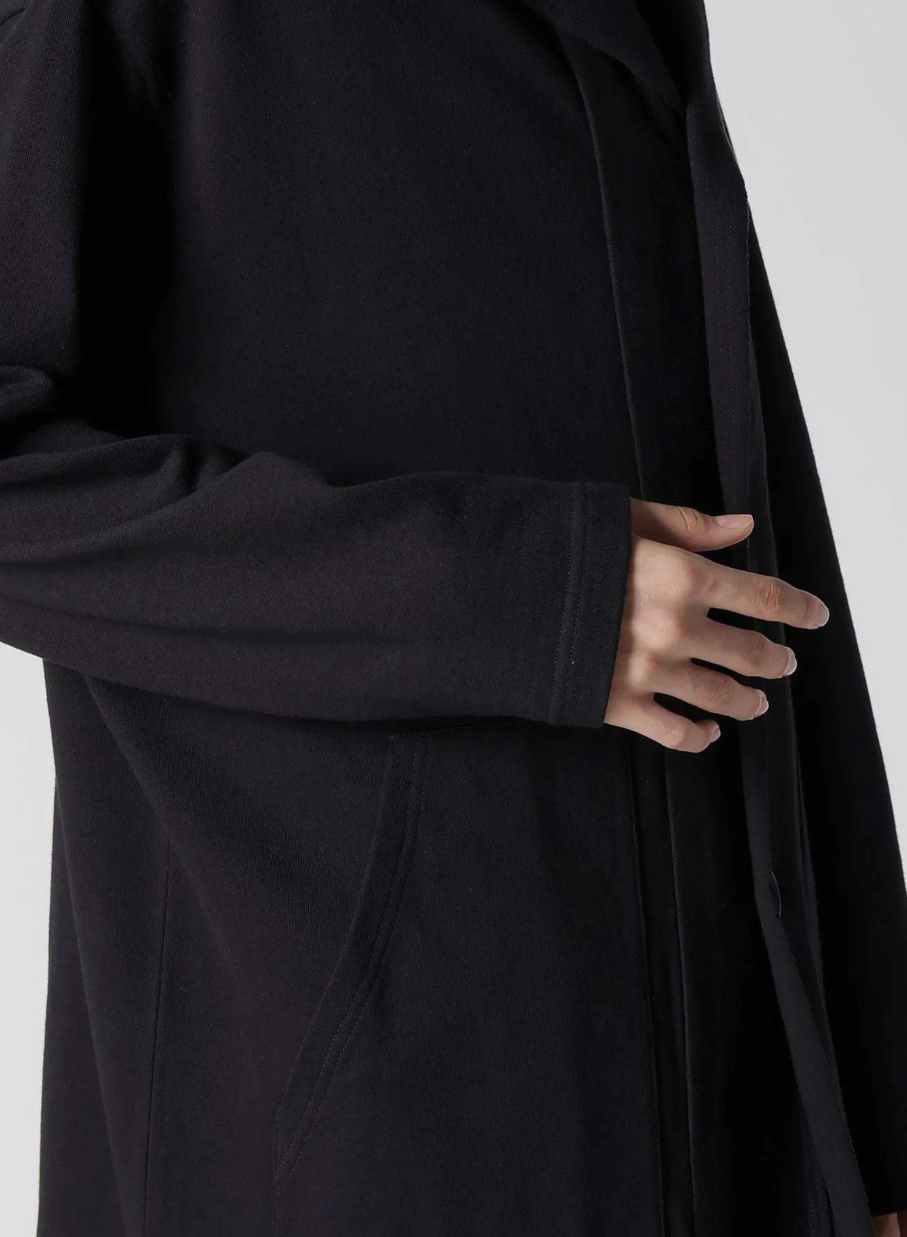 REGULATION HOODED COAT sold by Yohji Yamamoto product image thumbnail 4