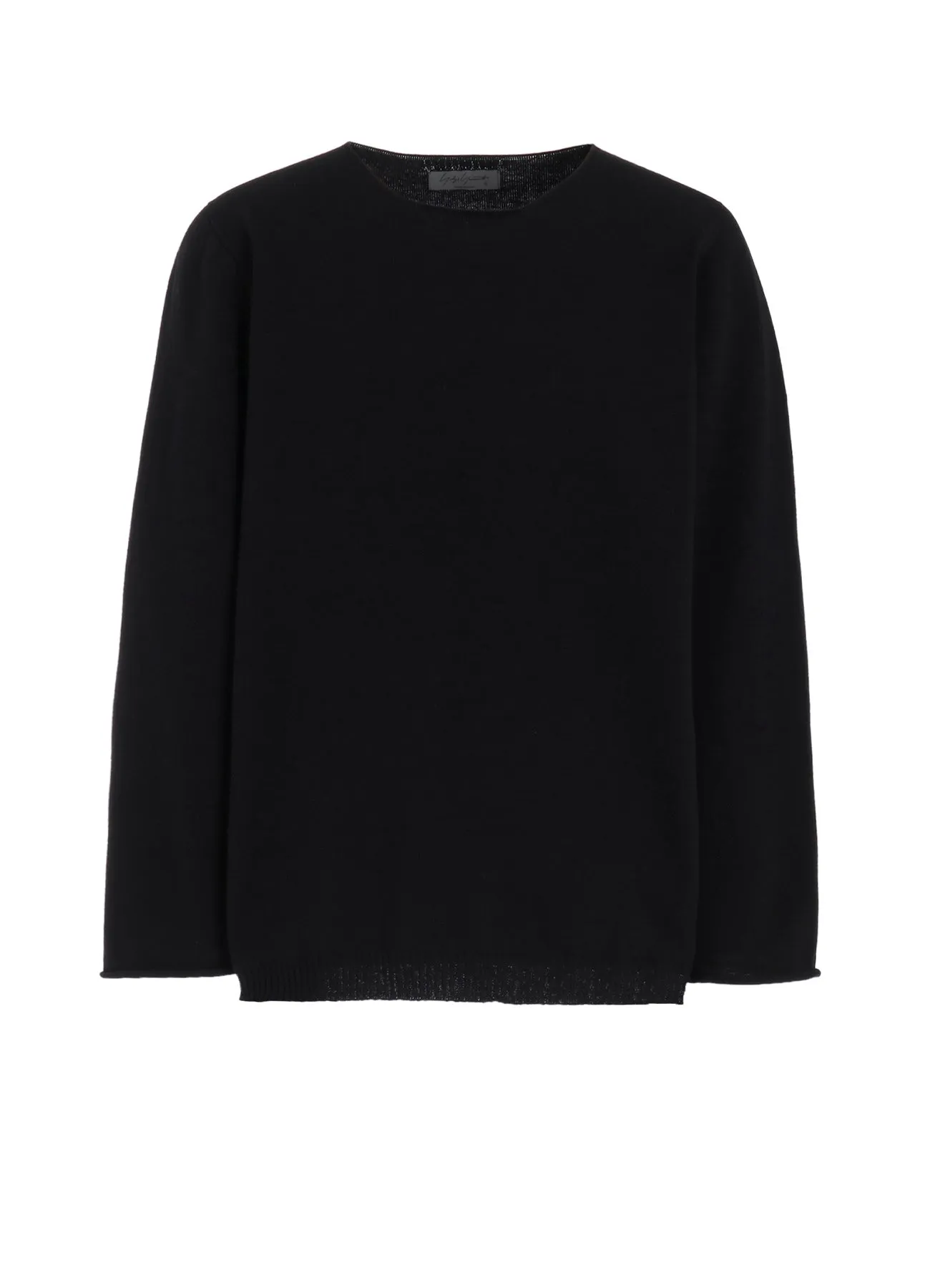 ROUND NECK KNIT WITH EMBROIDERY sold by Yohji Yamamoto