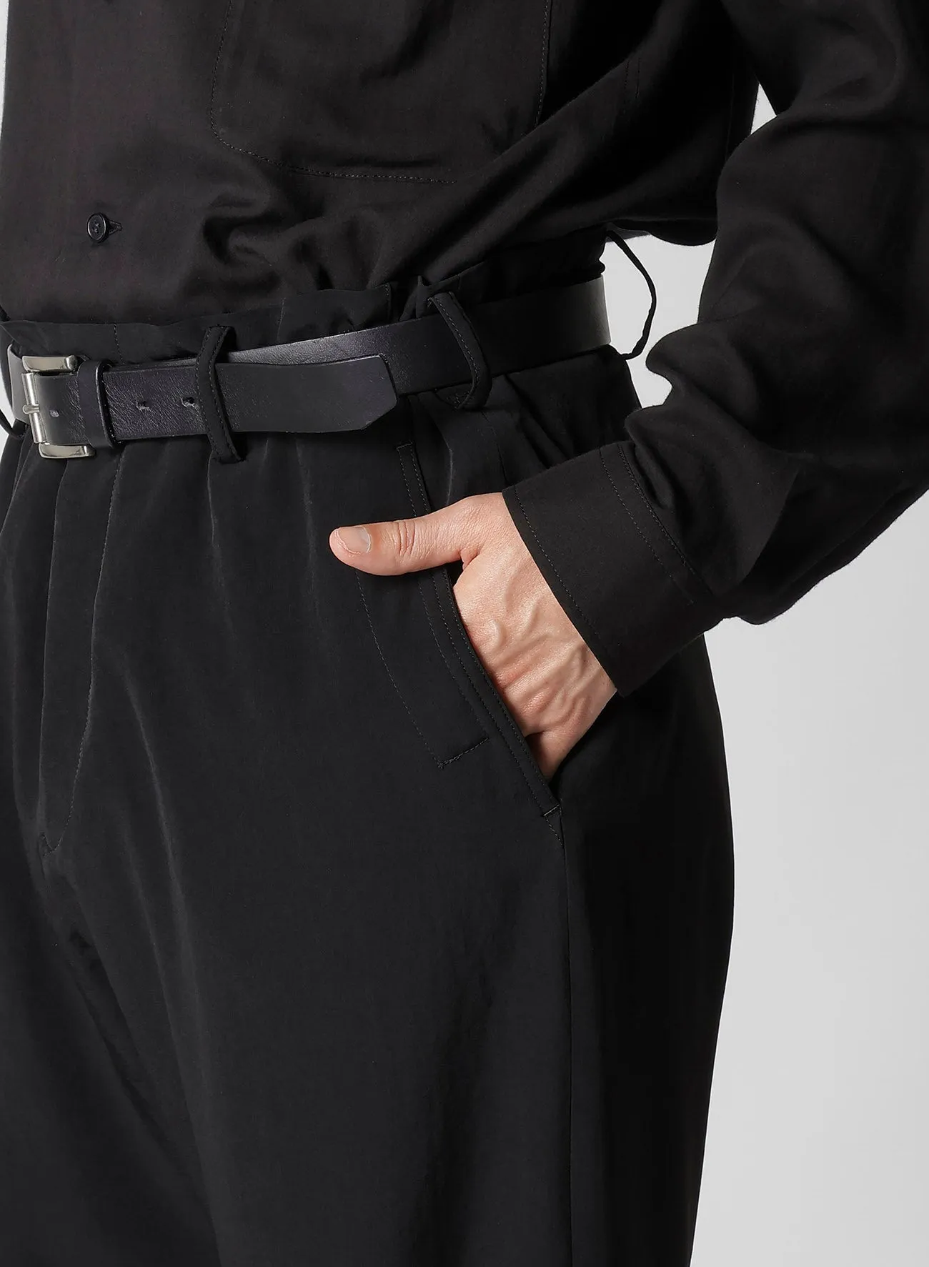 TA TUXEDO SLIM PANTS sold by Yohji Yamamoto product image thumbnail 3