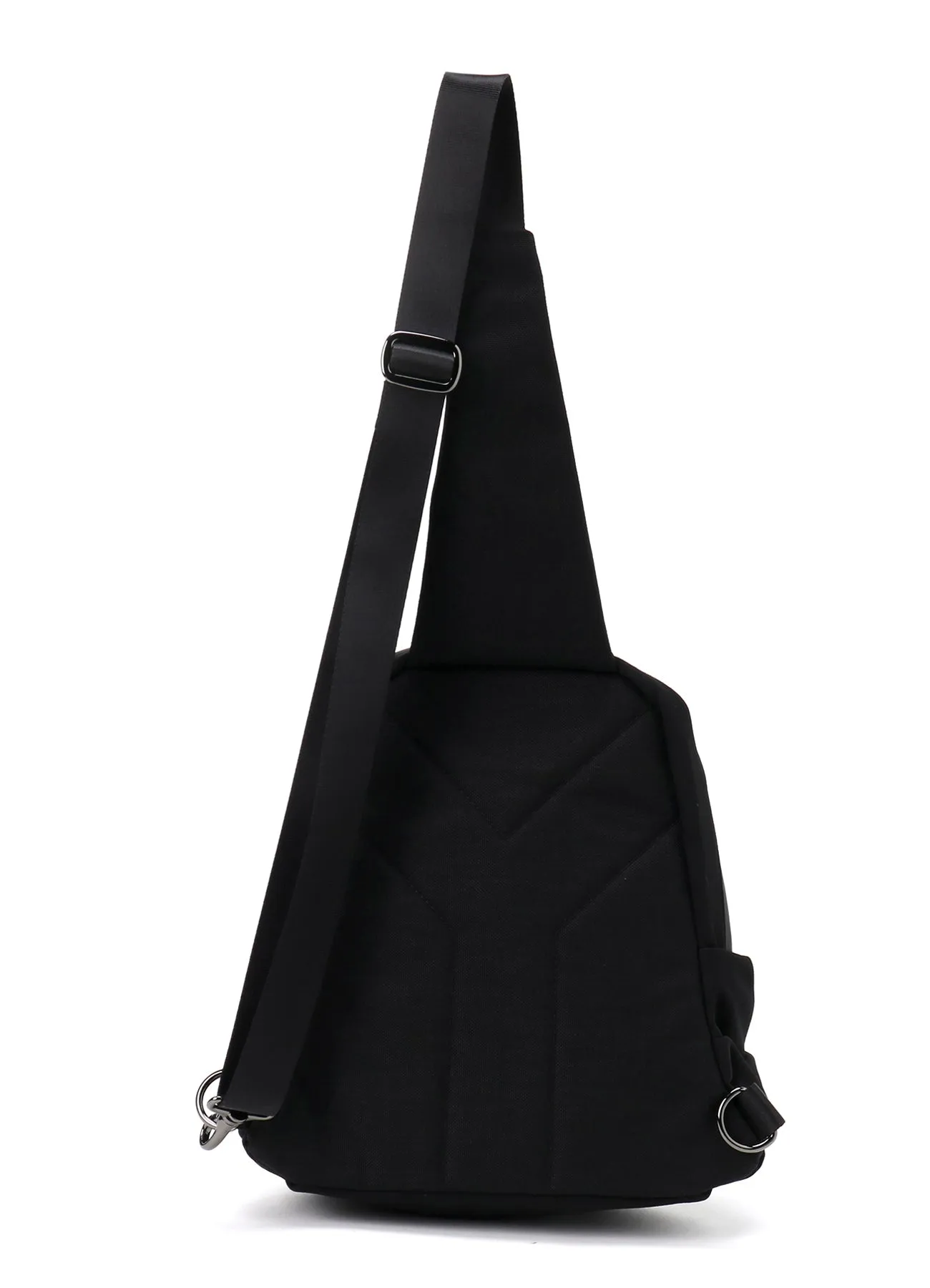 WOOL GABARDINE/NYLON TUCK SLING BAG sold by Yohji Yamamoto product image thumbnail 4