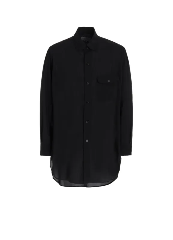 CELLULOSE LAWN TRIPLE COLLAR BLOUSE sold by Yohji Yamamoto