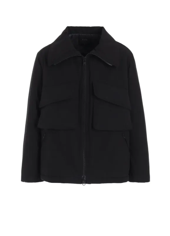WATER-REPELLENT STRETCH TAFFETA OVERSIZED PUFFER BLOUSON sold by Yohji Yamamoto