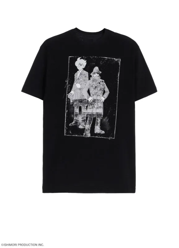 Ground Y×Cyborg 009 60th CYBORG 009 & DR.YY NEWLY DRAWN T-SHIRT sold by Yohji Yamamoto