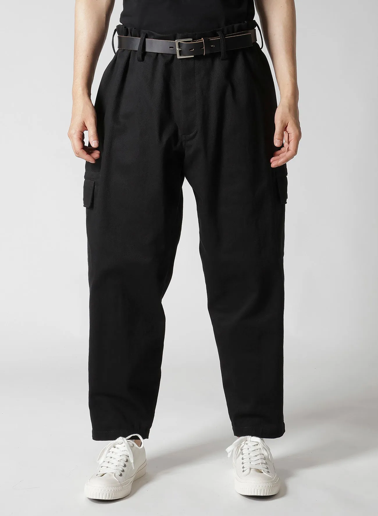 KATSURAGI PANTS WITH FLAP POCKET sold by Yohji Yamamoto product image thumbnail 2