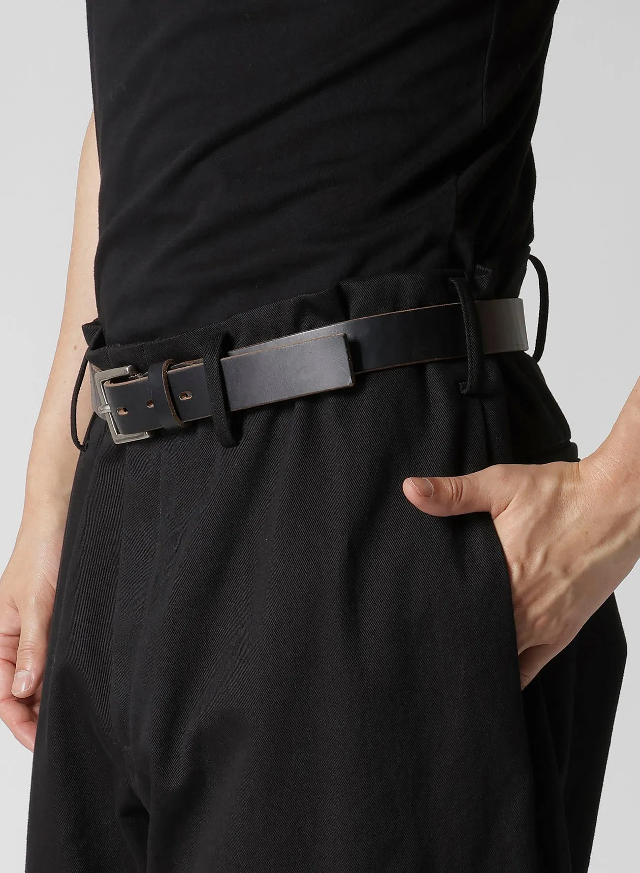 KATSURAGI PANTS WITH FLAP POCKET sold by Yohji Yamamoto product image thumbnail 3