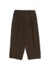 GARMENT DYED KATSURAGI PANTS WITH 12-TUCKS sold by Yohji Yamamoto