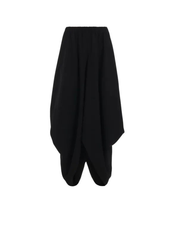 DOUBLE SATIN BOX PANTS sold by Yohji Yamamoto