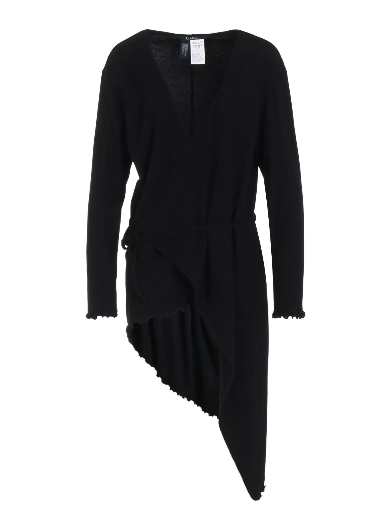 RIB STITCH HEM SQUARE CARDIGAN sold by Yohji Yamamoto product image thumbnail 2