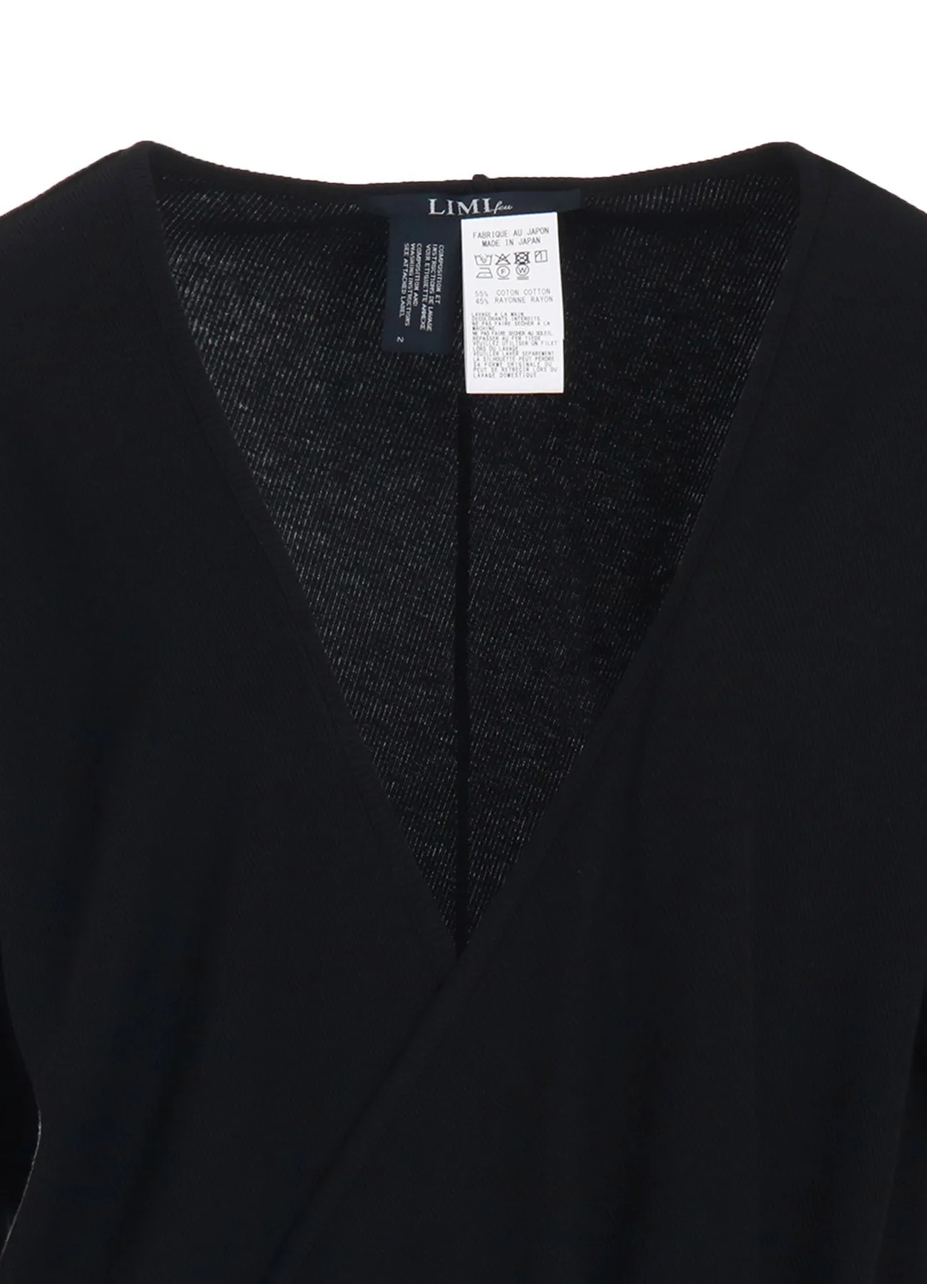 RIB STITCH HEM SQUARE CARDIGAN sold by Yohji Yamamoto product image thumbnail 5