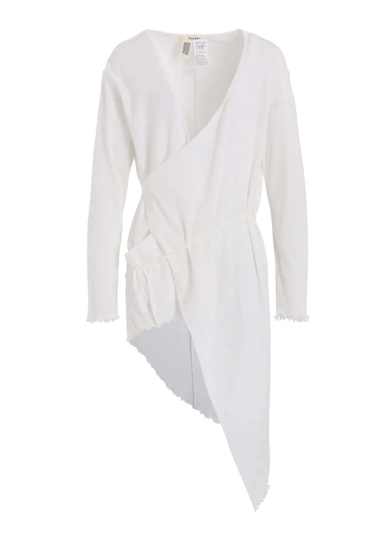 RIB STITCH HEM SQUARE CARDIGAN sold by Yohji Yamamoto product image thumbnail 2