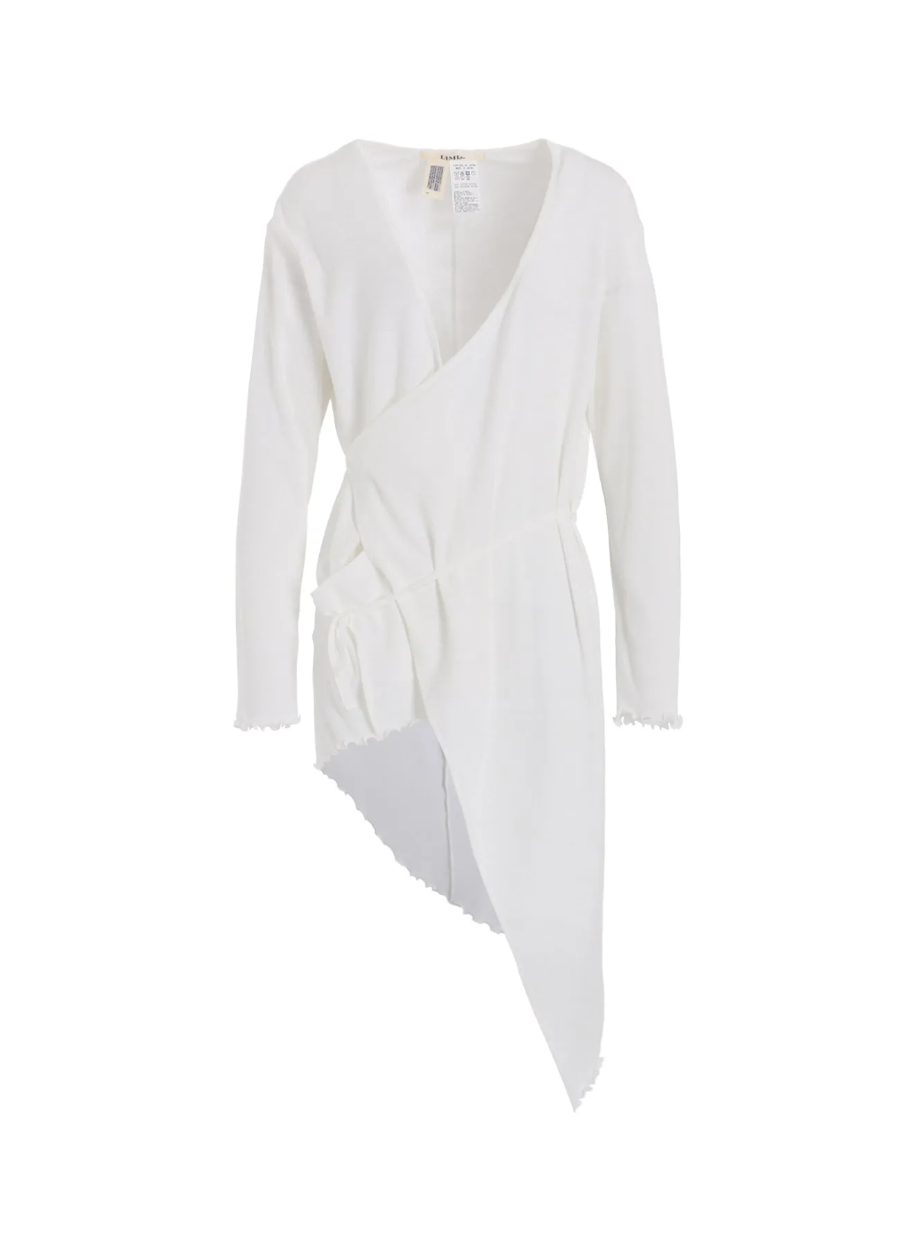 RIB STITCH HEM SQUARE CARDIGAN sold by Yohji Yamamoto