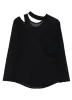 TULLE SLIT LONG SLEEVE T-SHIRT sold by Yohji Yamamoto