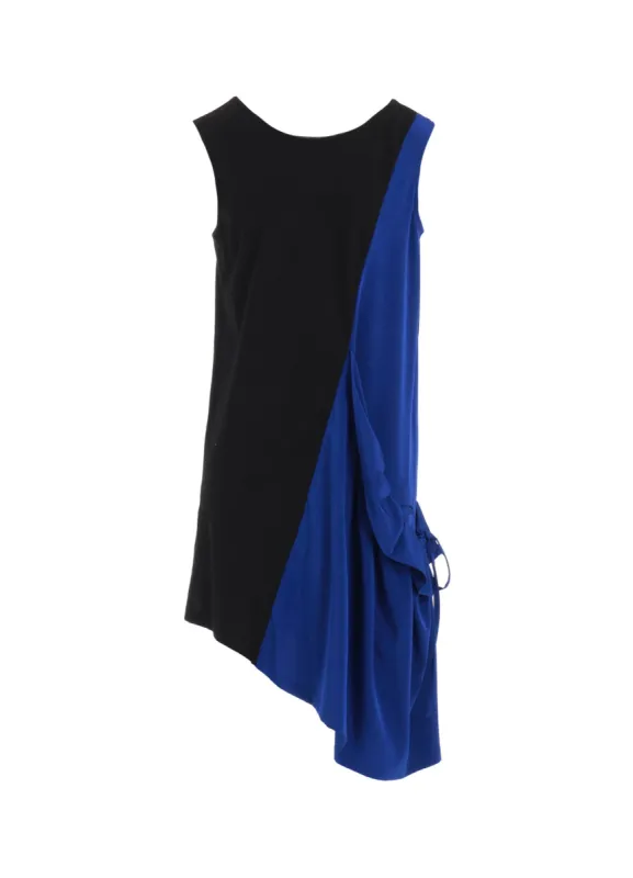 CREPE de CHINE SLEEVELESS BLOUSE made by Yohji Yamamoto