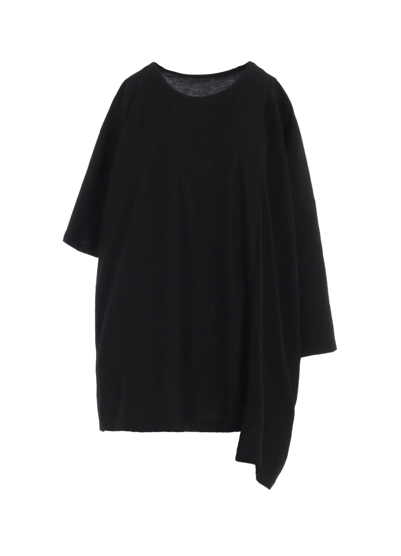 CREPE de CHINE LEFT DROP BLOUSE sold by Yohji Yamamoto