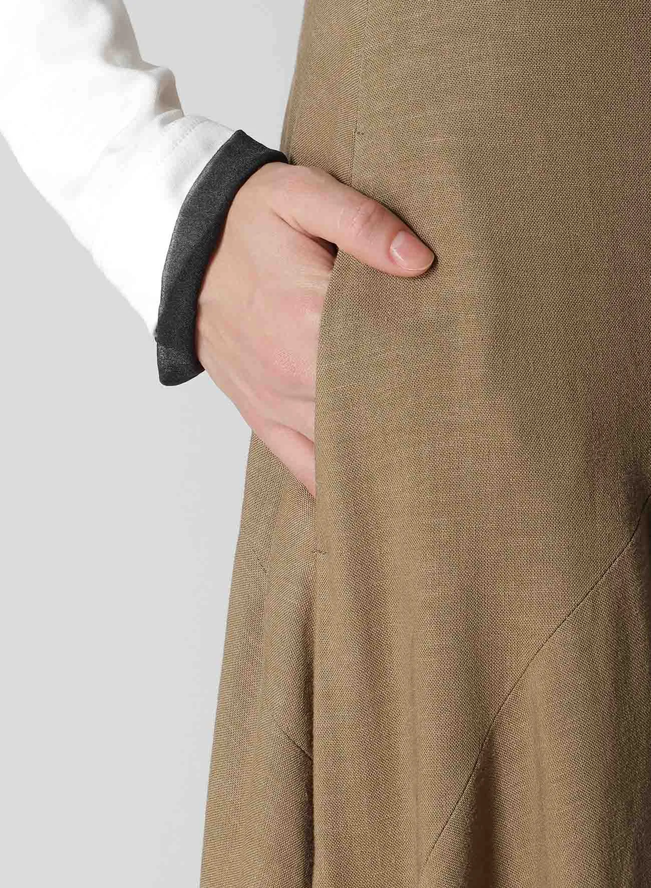 RY/LI CANVAS ASYMMETERIC FLARE SKIRT sold by Yohji Yamamoto product image thumbnail 5