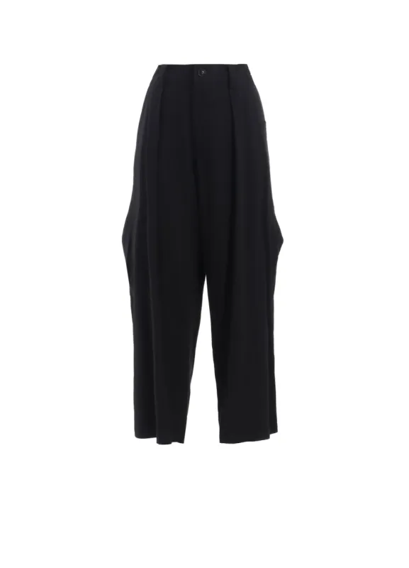 RY/LI CANVAS FRONT BIG POCKET PANTS sold by Yohji Yamamoto