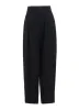 WOOL GABARDINE FRONT DOUBLE TUCKED PANTS sold by Yohji Yamamoto