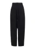 WOOL GABARDINE FRONT DOUBLE TUCKED PANTS sold by Yohji Yamamoto