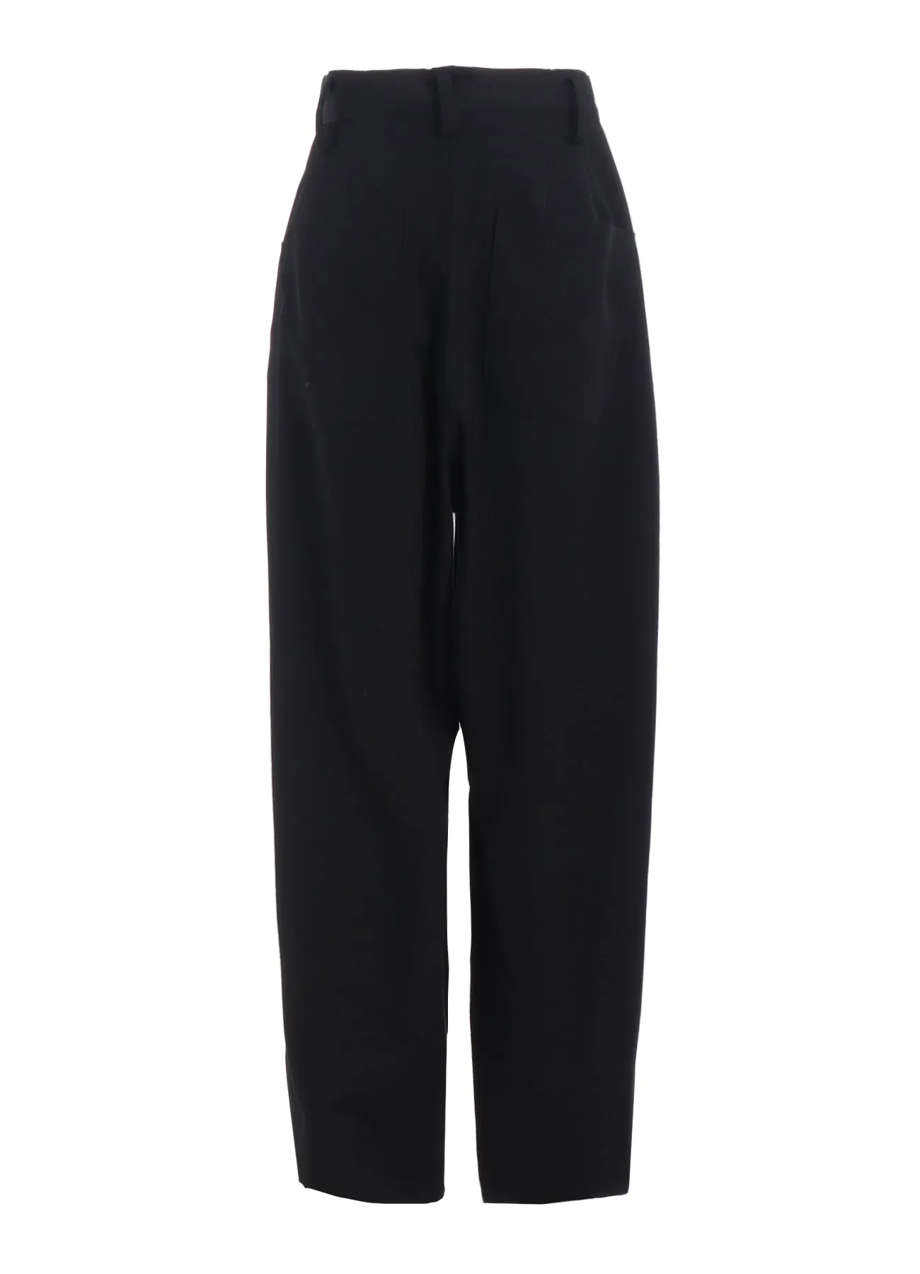 WOOL GABARDINE FRONT DOUBLE TUCKED PANTS sold by Yohji Yamamoto product image thumbnail 3