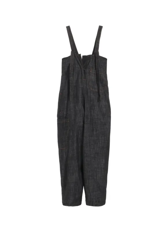 8OZ DENIM OVERALLS WITH STRAP sold by Yohji Yamamoto
