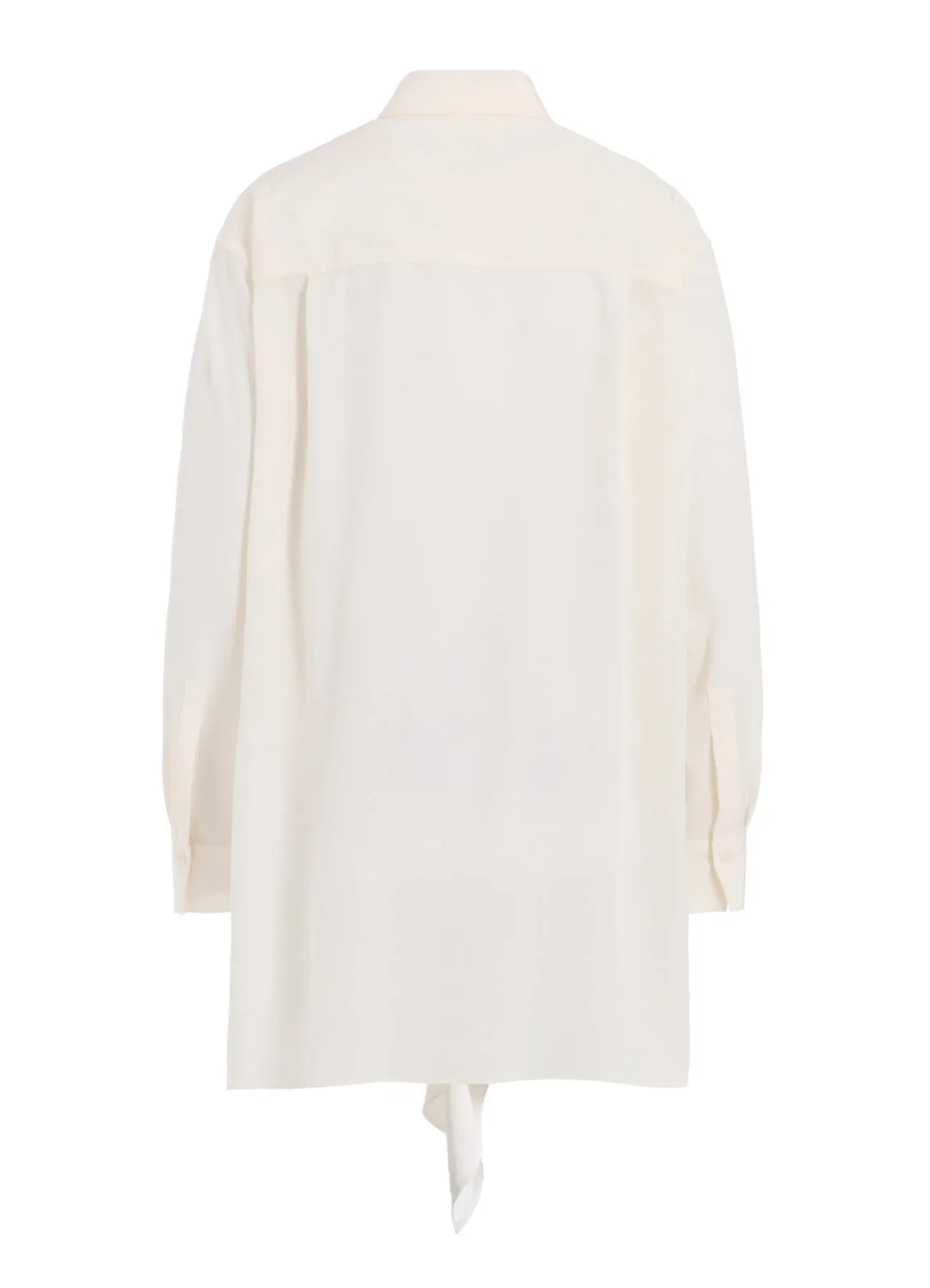 CREPE de CHINE CLOTH PLACKET BLOUSE sold by Yohji Yamamoto product image thumbnail 3