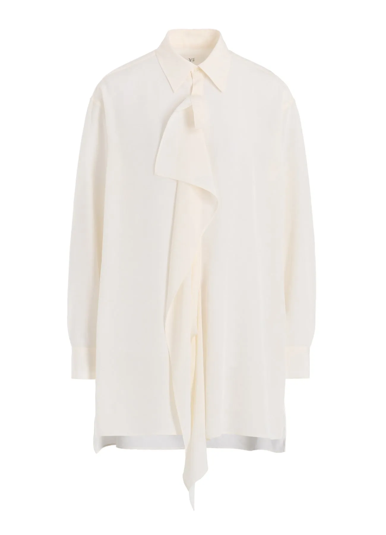 CREPE de CHINE CLOTH PLACKET BLOUSE sold by Yohji Yamamoto product image thumbnail 2