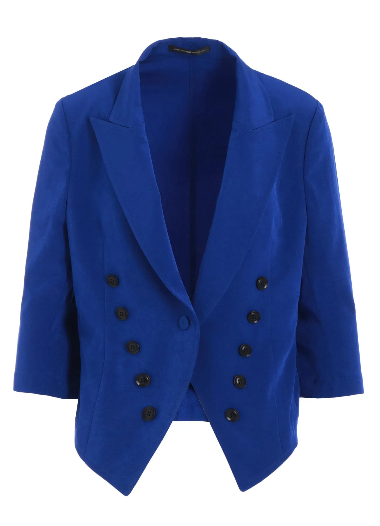 CREPE de CHINE FRENCH TAIL JACKET sold by Yohji Yamamoto product image thumbnail 2