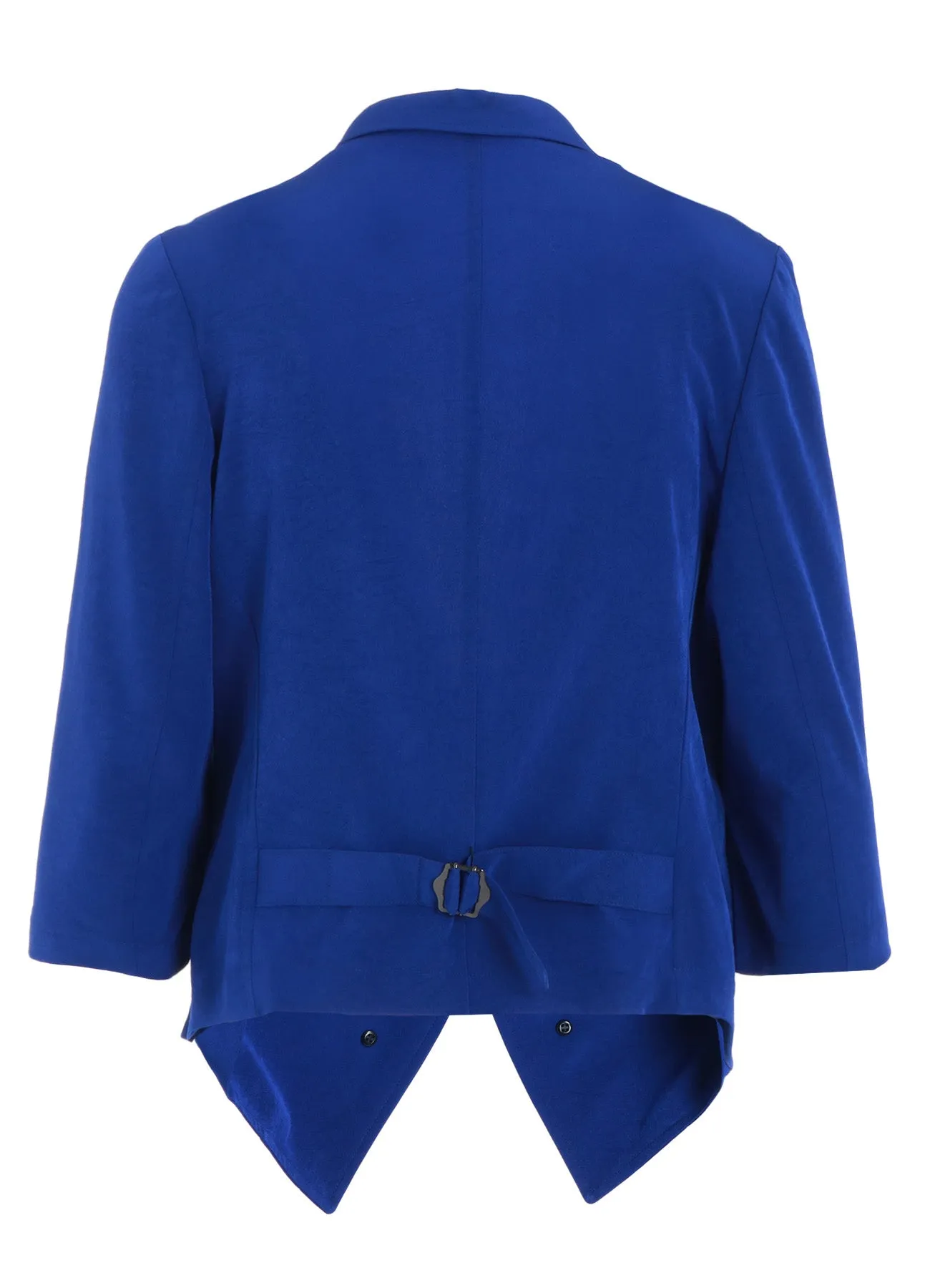 CREPE de CHINE FRENCH TAIL JACKET sold by Yohji Yamamoto product image thumbnail 3