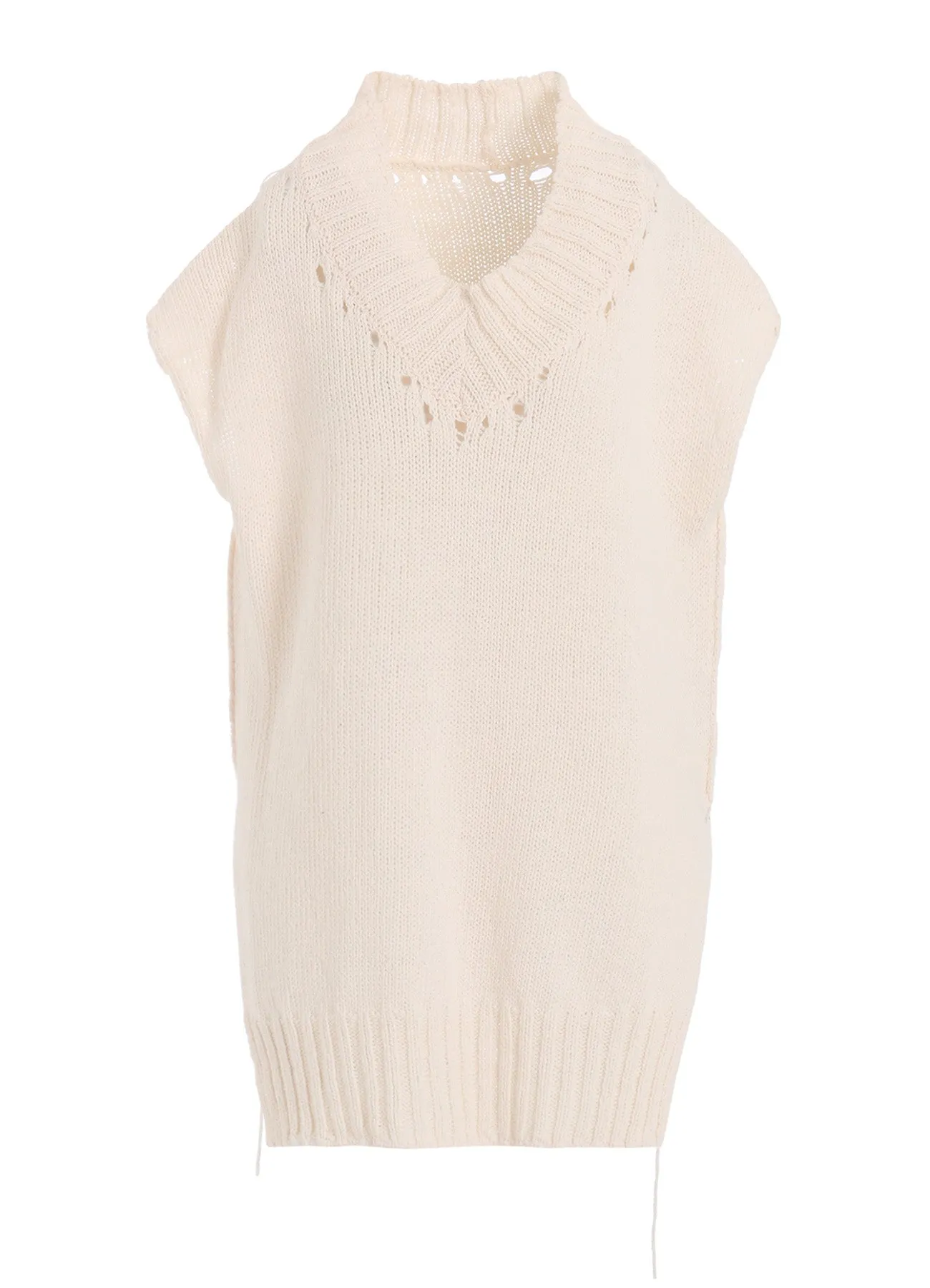 BROAD STITCH JERSEY LINKING VEST sold by Yohji Yamamoto product image thumbnail 2