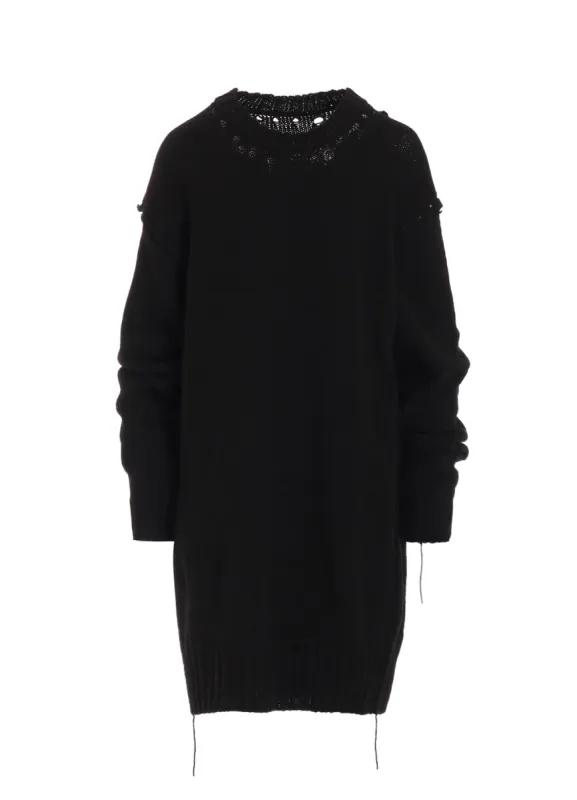 BROAD STITCH JERSEY LINKING PULLOVER sold by Yohji Yamamoto