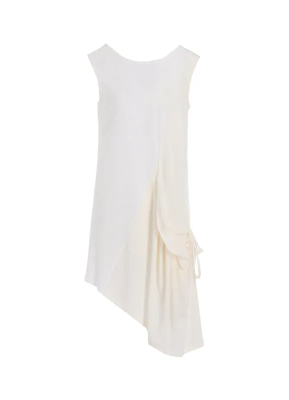 CREPE de CHINE SLEEVELESS BLOUSE made by Yohji Yamamoto