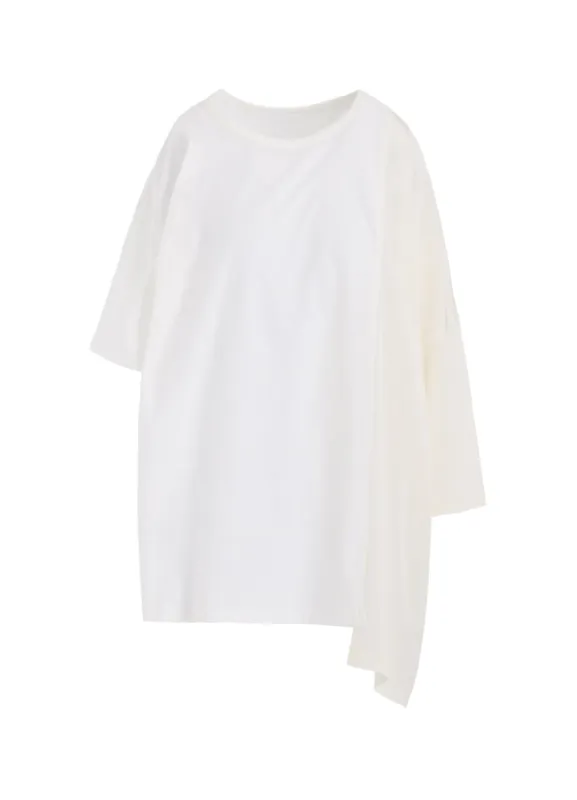 CREPE de CHINE LEFT DROP BLOUSE sold by Yohji Yamamoto