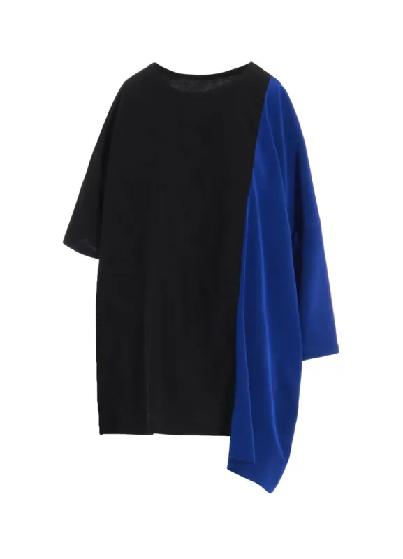 CREPE de CHINE LEFT DROP BLOUSE sold by Yohji Yamamoto