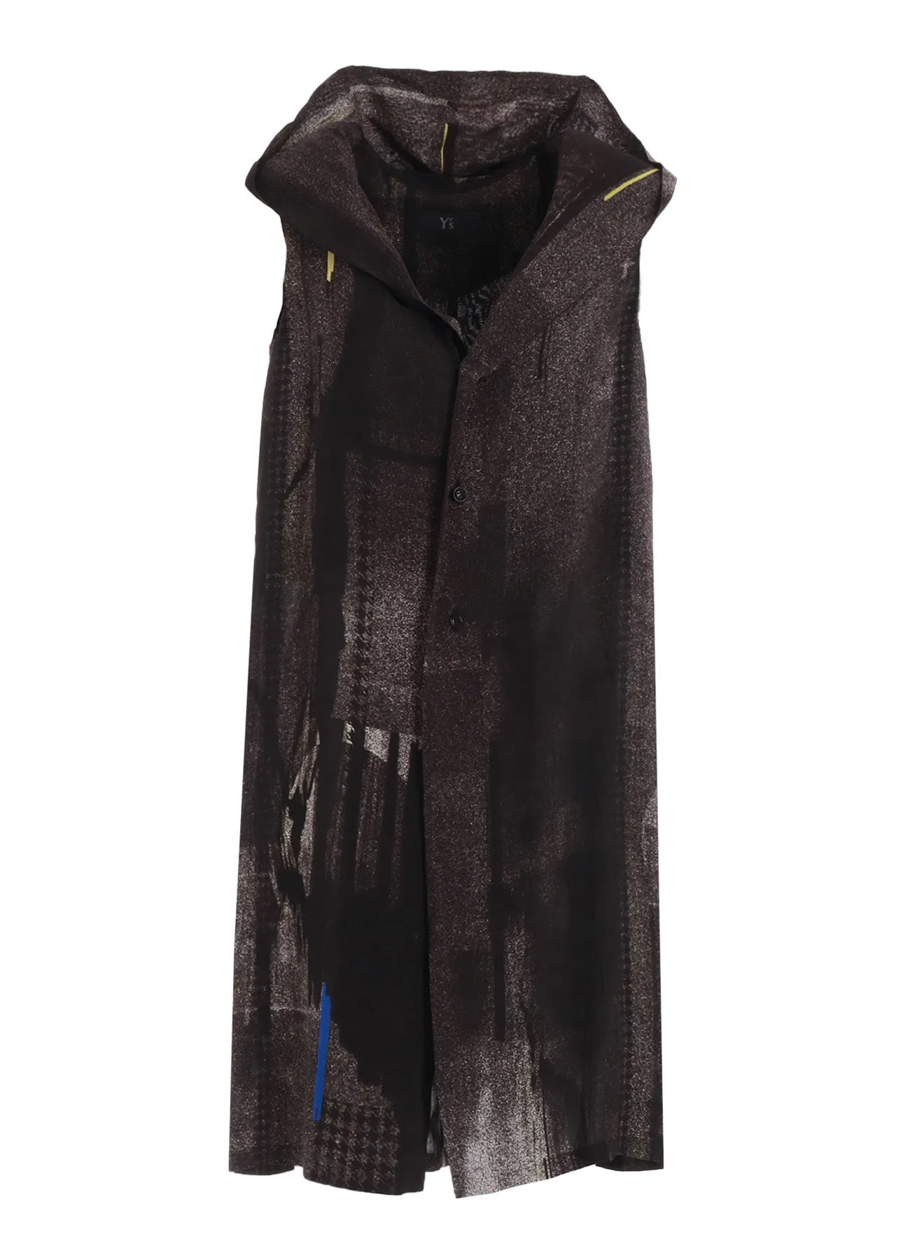 CU/LAWN HOODIE BLOUSE sold by Yohji Yamamoto product image thumbnail 2