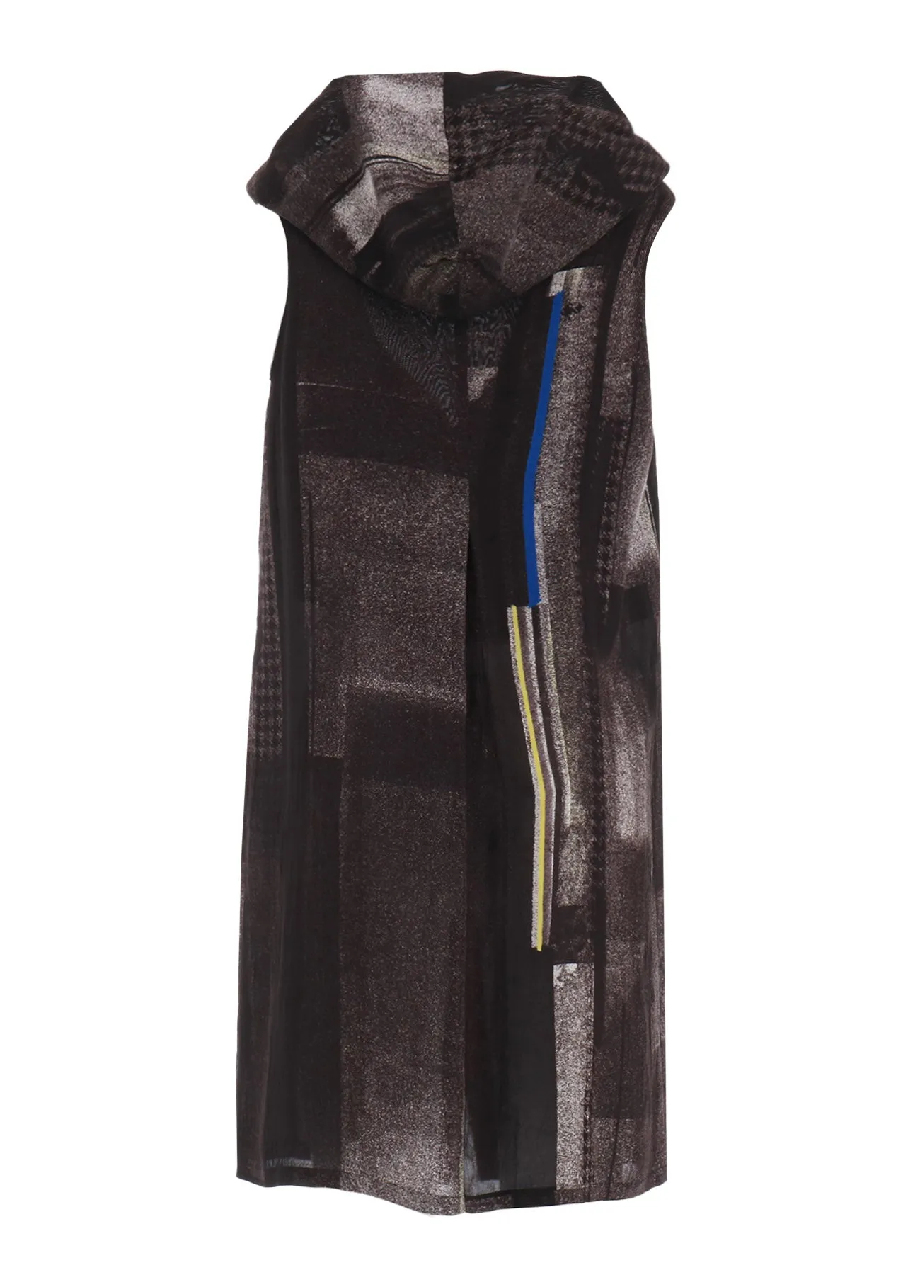 CU/LAWN HOODIE BLOUSE sold by Yohji Yamamoto product image thumbnail 3