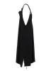 RY/LI CANVAS SIDE BUTTON SHOULDER STRAP DRESS sold by Yohji Yamamoto