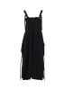 RY/LI CANVAS SIDE BUTTON SHOULDER STRAP DRESS sold by Yohji Yamamoto