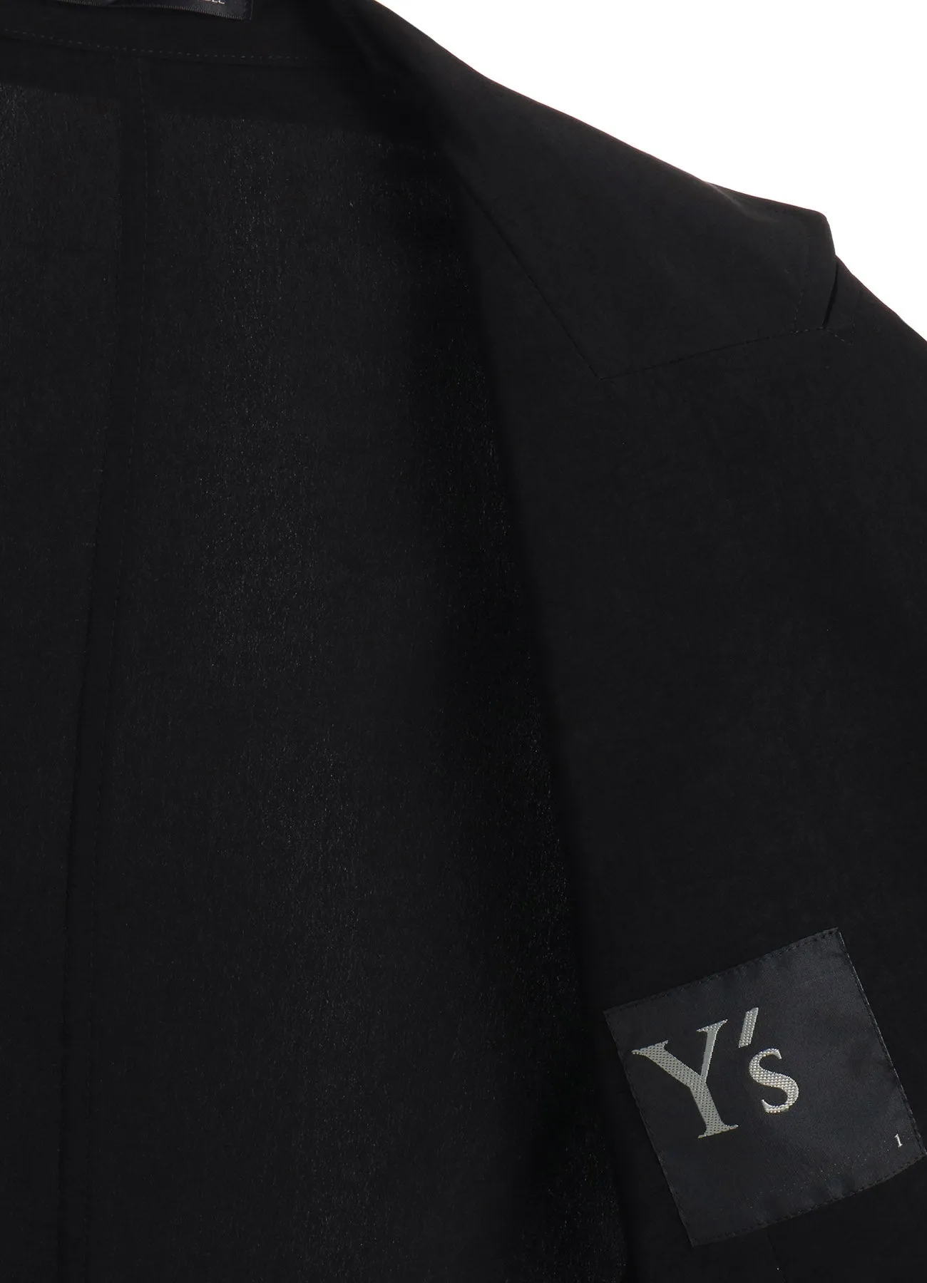 CREPE de CHINE FRENCH TAIL JACKET sold by Yohji Yamamoto product image thumbnail 4