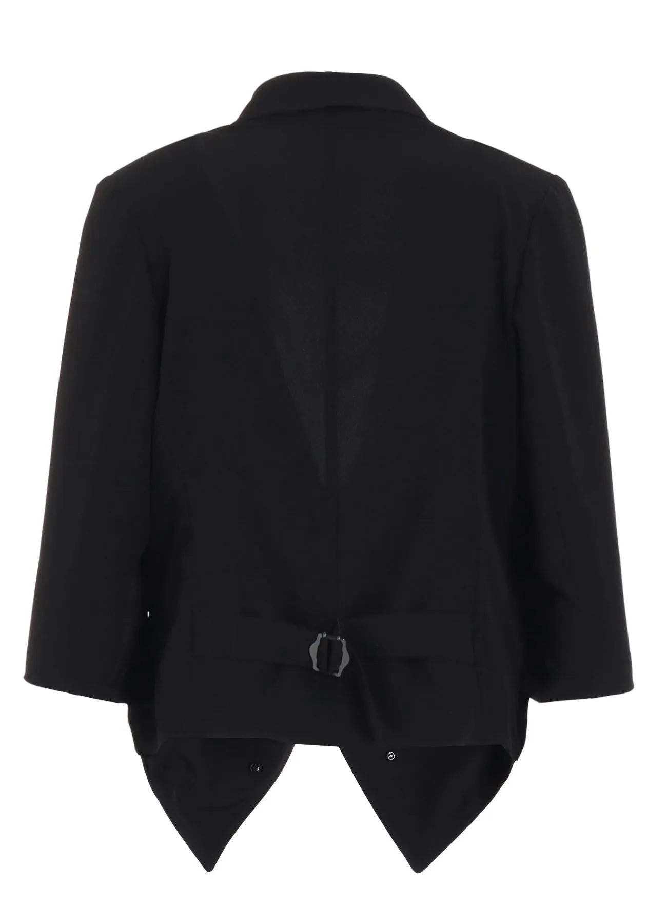 CREPE de CHINE FRENCH TAIL JACKET sold by Yohji Yamamoto product image thumbnail 3