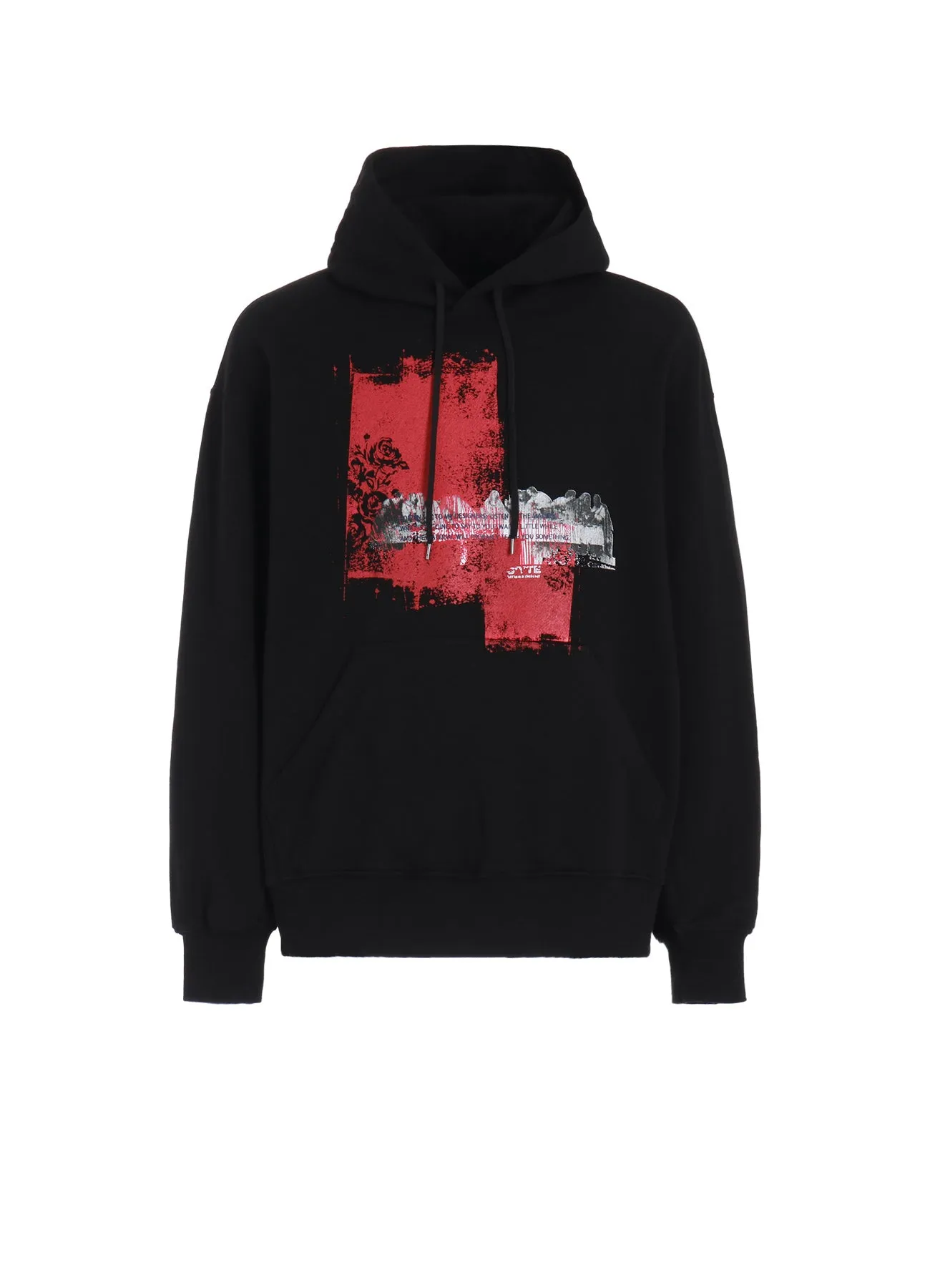 "THE LAST SUPPER" COLLAGE GRAPHIC HOODIE sold by Yohji Yamamoto